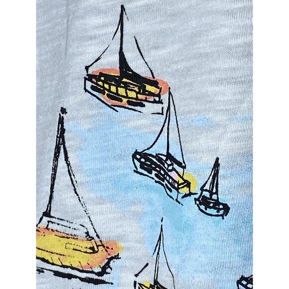 Casey Key Watercolor Size 1X Beach Seaside Vacation Lounge Tank Top Bling NWT - Picture 12 of 14